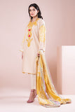 B22118 Beige Khaadi Brand Original Fabrics