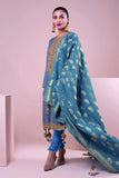 Bc22107 Blue Khaadi Brand Original Fabrics