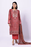 BDO23110 Red Khaadi Brand Original Fabrics