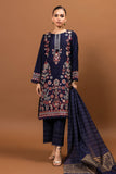 BDS230603 Blue Khaadi Brand Original Fabrics