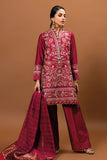 BDS230604 Red Khaadi Brand Original Fabrics