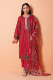 Bonanza Satrangi Asr223p62 Peach Eid Prints 2022