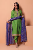 Bla22211 Green Khaadi Brand Original Fabrics