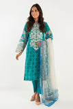 BLA22219 Green Khaadi Brand Original Fabrics