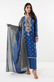 B L BLA22223 Blue Khaadi Brand Original Fabrics