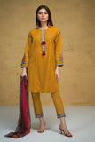 BLA22241 Yellow Khaadi Brand Original Fabrics