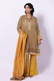 BLA23117 Orange Khaadi Brand Original Fabrics