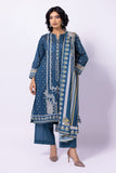 BLA23118 Blue Khaadi Brand Original Fabrics