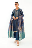 Bme22202 Blue Khaadi Brand Original Fabrics