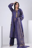 BSl22202 Blue Khaadi Brand Original Fabrics