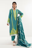 BSl22211 Turquoise Khaadi Brand Original Fabrics