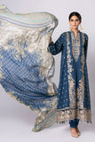 BSL23107 Blue Khaadi Brand Original Fabrics