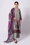 BSL23108 Grey Khaadi Brand Original Fabrics