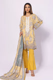 BSV23102 Yellow Khaadi Brand Original Fabrics