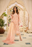 DL-0256 Orange Dhanak Brand Original Fabrics