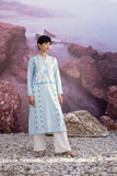 Eet22109 Blue Khaadi Brand Original Fabrics