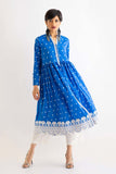 EST22256 Blue Khaadi Brand Original Fabrics