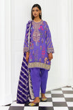 Beechtree Amethyst Floss-Embroidered-2P-Lawn Spring Summer Lawn