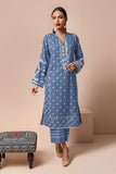 Idn22101 Blue Khaadi Brand Original Fabrics