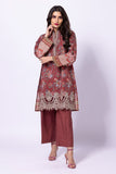 IDO23103 Red Khaadi Brand Original Fabrics