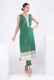 Ime22205 Green Khaadi Brand Original Fabrics