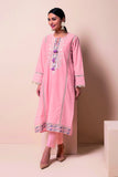 IS22103 Pink Khaadi Brand Original Fabrics