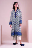 J22117 Blue Khaadi Brand Original Fabrics