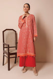 Jla22203 Red Khaadi Brand Original Fabrics