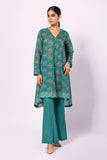 JLA23114 Teal Khaadi Brand Original Fabrics