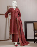 Alkaram MS-19-23-Red Mid Summer Collection