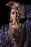 Fabrics 3 Piece Suit | Khaas, BLUE Khaadi Brand Original Fabrics