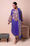 L22132 Blue Khaadi Brand Original Fabrics