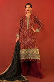 LC22206 Red Khaadi Brand Original Fabrics