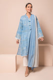 Lla22203 Blue Khaadi Brand Original Fabrics