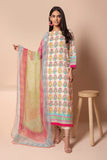 Lla22209 Off-white Khaadi Brand Original Fabrics