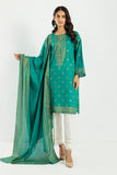 L L LLA22244 Green Khaadi Brand Original Fabrics