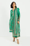 L L LLA22248 Green Khaadi Brand Original Fabrics