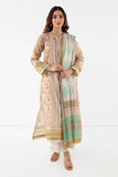 L L LLA22311 Beige Khaadi Brand Original Fabrics