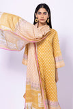 LLA23115 Mustard Khaadi Brand Original Fabrics