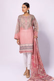 LLA23122 Pink Khaadi Brand Original Fabrics