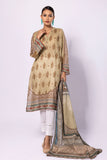 LLA23124 Beige Khaadi Brand Original Fabrics