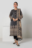 L S LSL22302 Black Khaadi Brand Original Fabrics