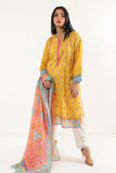 Mla22203 Yellow Khaadi Brand Original Fabrics