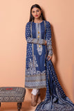 MLA22207 Blue Khaadi Brand Original Fabrics