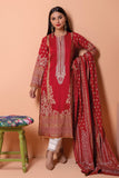 MLA22207 Red Khaadi Brand Original Fabrics