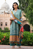 Maria B DL-1006-Dul Lilac Luxury Linen Winter Collection 2022